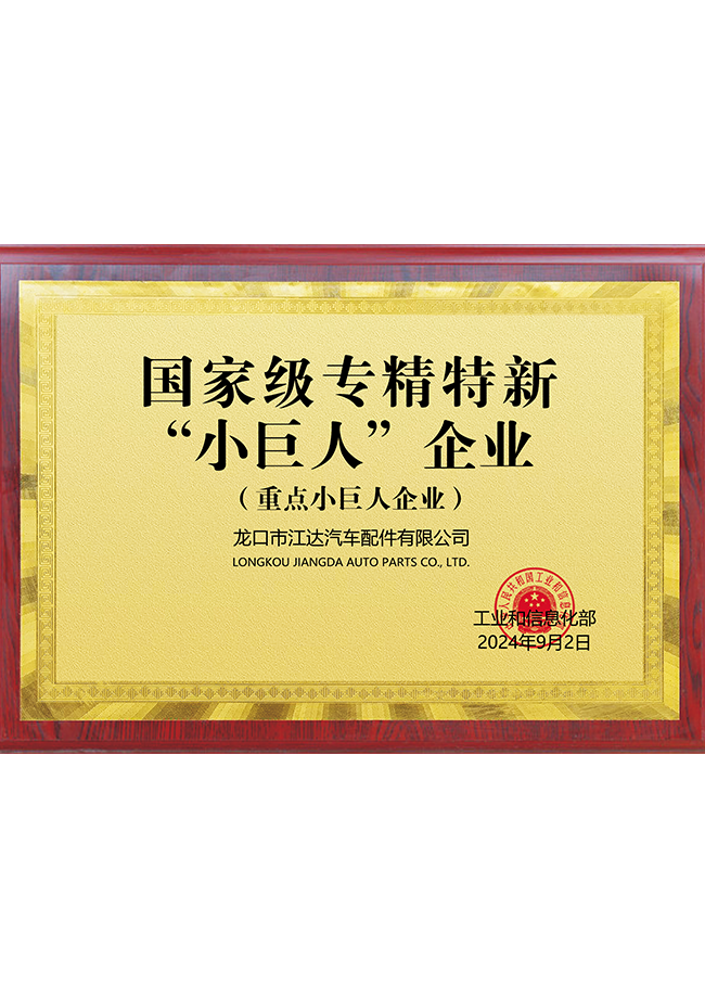 專(zhuān)精特新“小巨人”企業(yè)